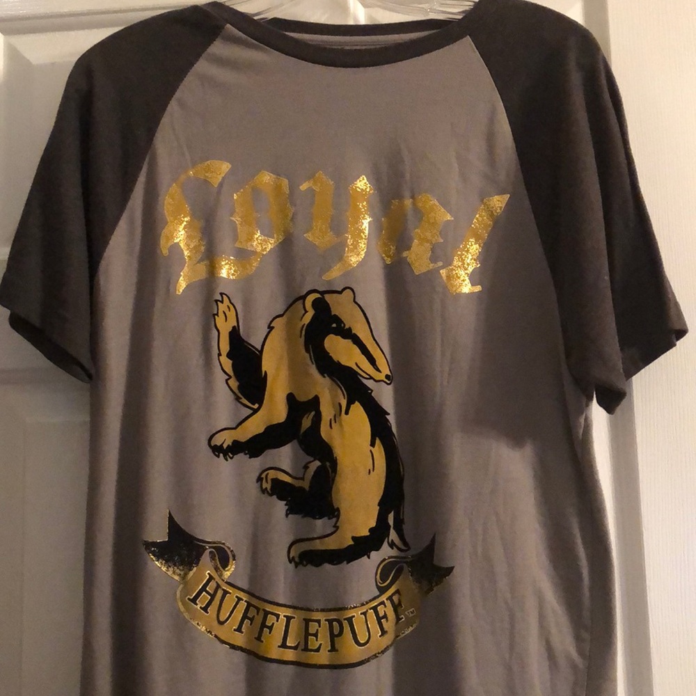 Harry Potter Hufflepuff baseball T